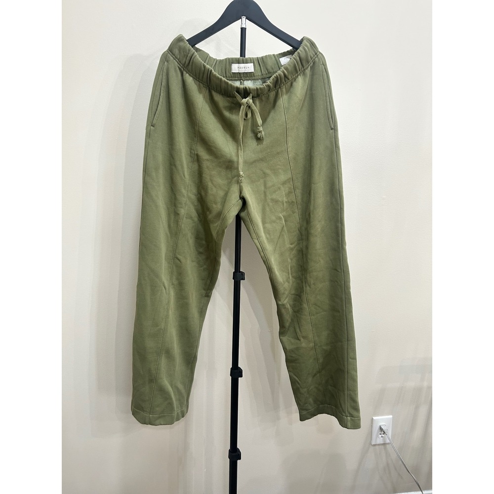 PacSun Olive Baggy Fleece Sweatpants Joggers Size Large
